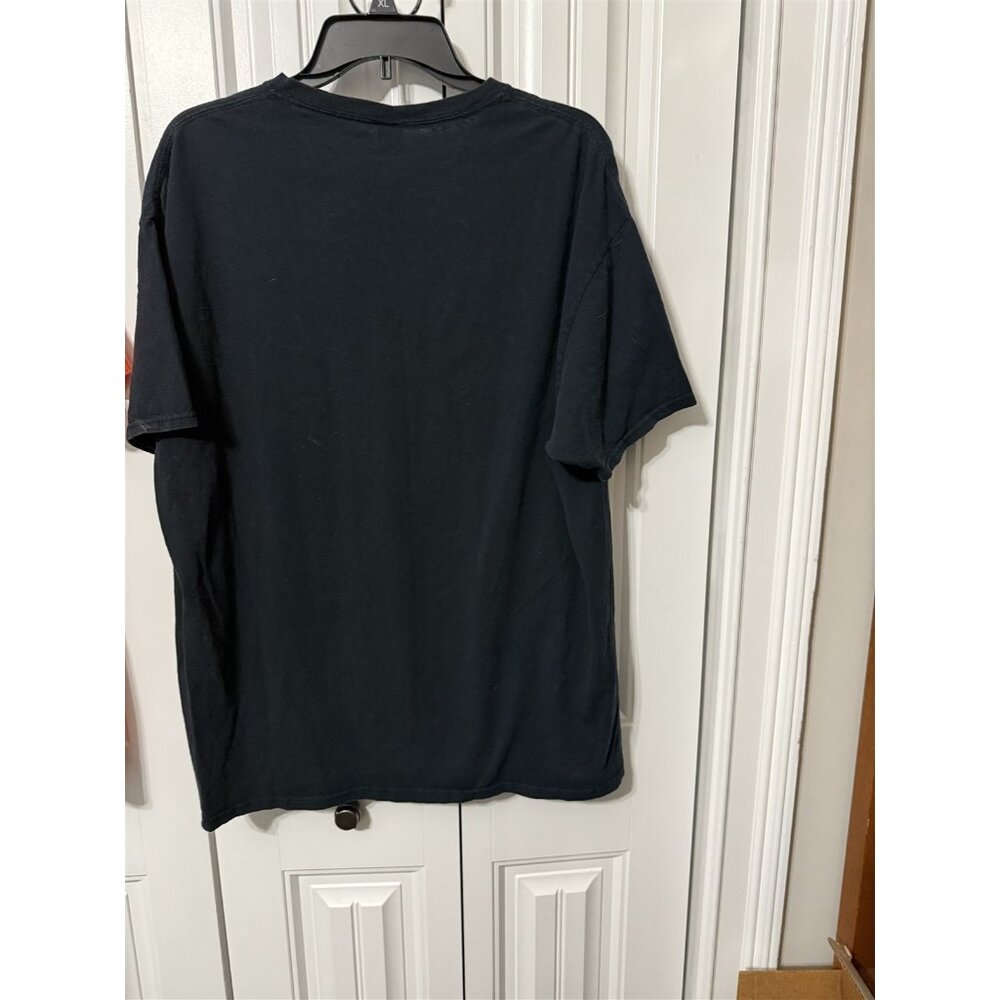 Mens T Shirt X Large Novelty Humor Empty Cup Give a ....Fruit of the Loom Black